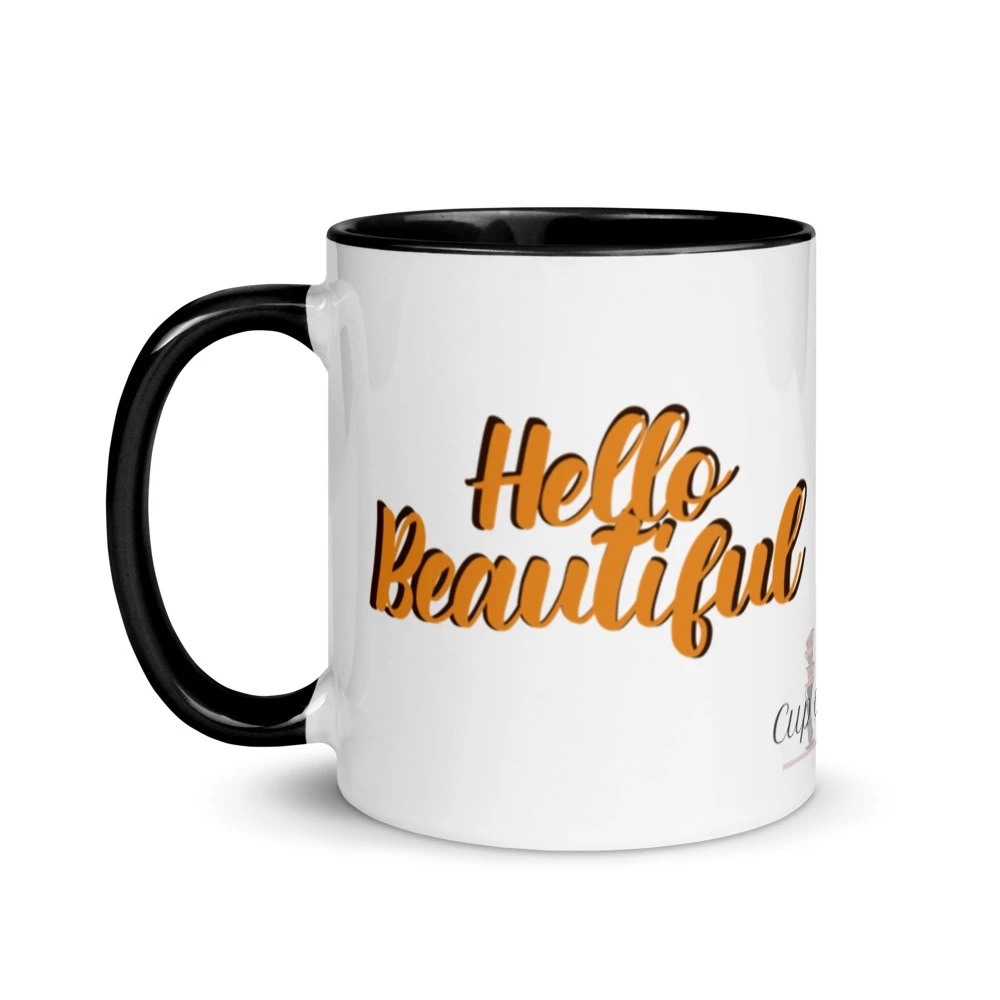 Hello Beautiful Mug - Picture 2 of 3